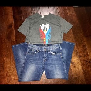 Men’s Silver Jeans Zac W32/L30 (hemmed) bootcut